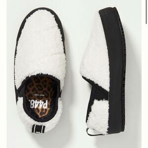 P448 | Laby Sneakers Faux Fur Slip On Size 37 / US 6.5
